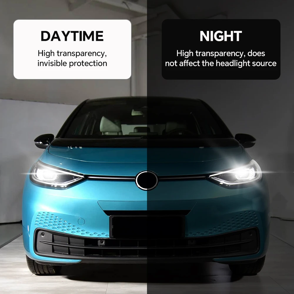 ل VolkswagenlD.3 2020-2023 طبقة حماية الطلاء البولي يوريثان سيارة الجبهة العلوي الرؤية الخلفية B C أعمدة فيلم المضادة للخدش واقية #3