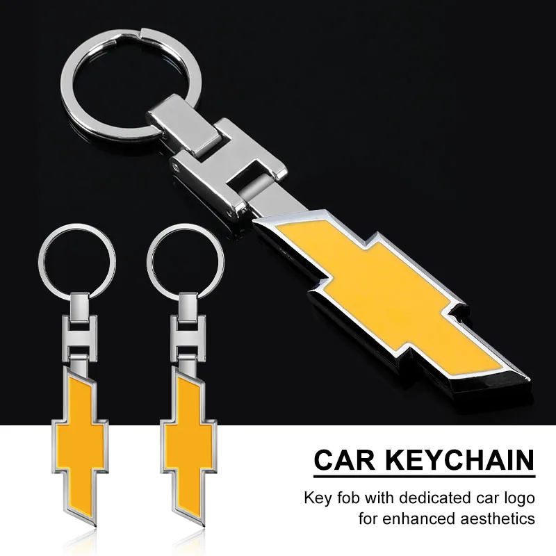 ثلاثية الأبعاد سيارة معدنية شارة مفتاح سلسلة المفاتيح الزخرفية حلقة اكسسوارات لشروليه كروز كابتيفا لاكيتي شرارة أفيو أورلاندو أبيكا