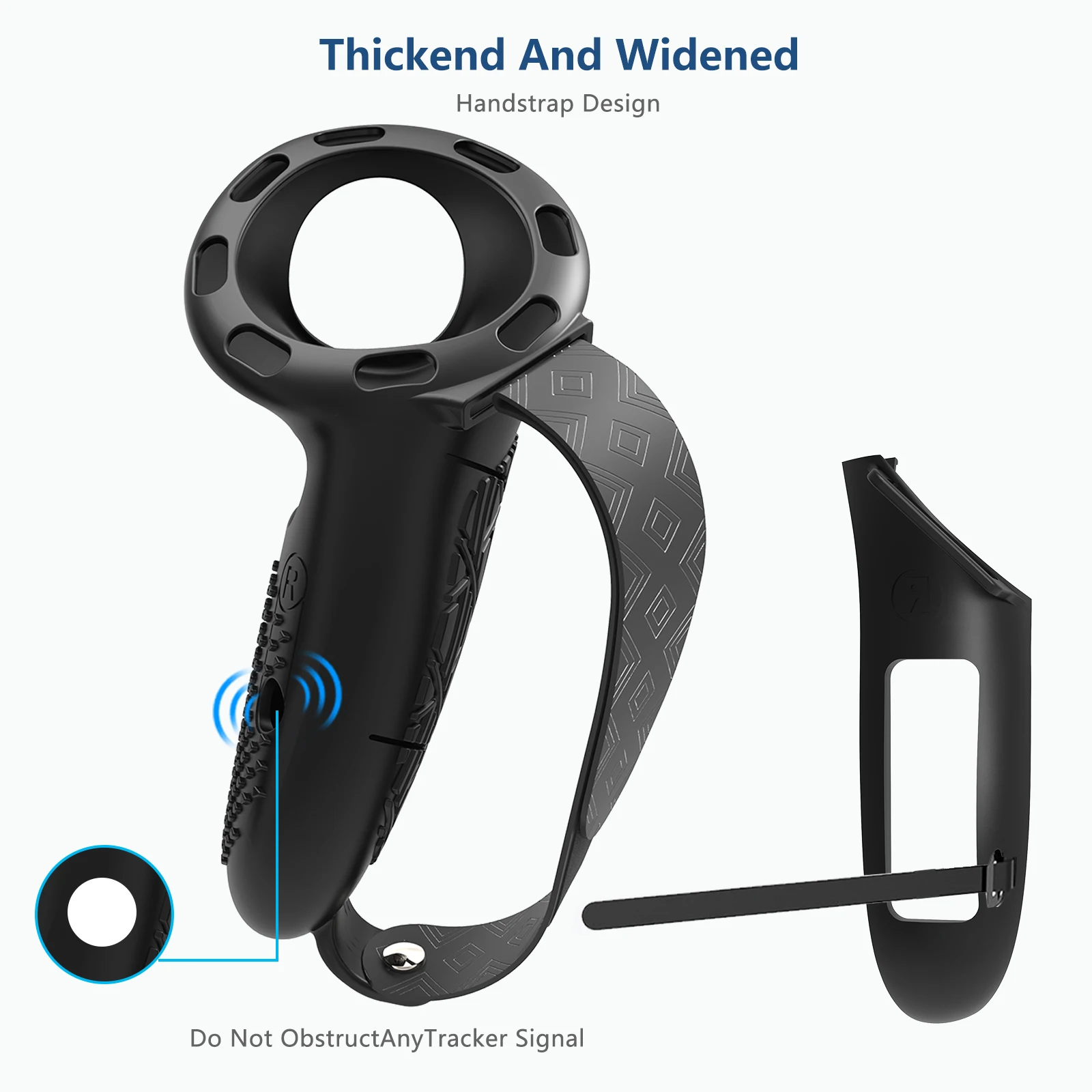 Silicone Handle Cover for Meta Quest3/Quest3S with Battery Opening Accessory New