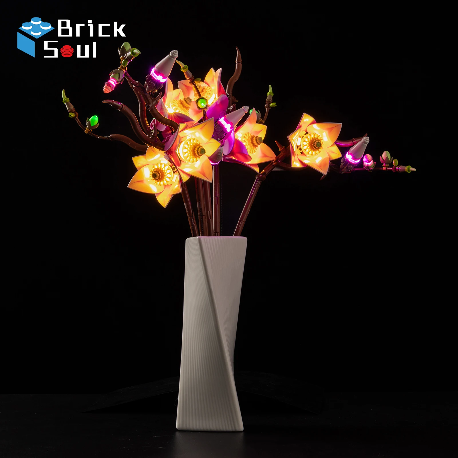 

Led Light Kit Suitable for Lego Magnolia Branches 11510 Model Diy Toys Set Not Included Building Blocks