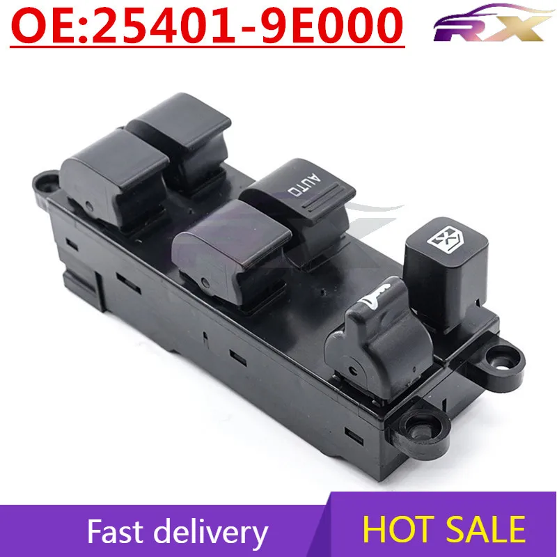 

OEM:25401-9E000 Power Window Master Control Switch For 1998-2004 Nissan Rich pickup