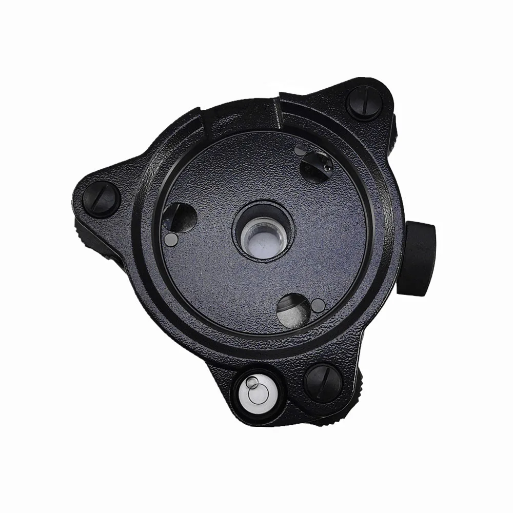 Superior Quality Three-jaw Tribrach Black Tribrach Without Optical Plummet For Total Station Surveying