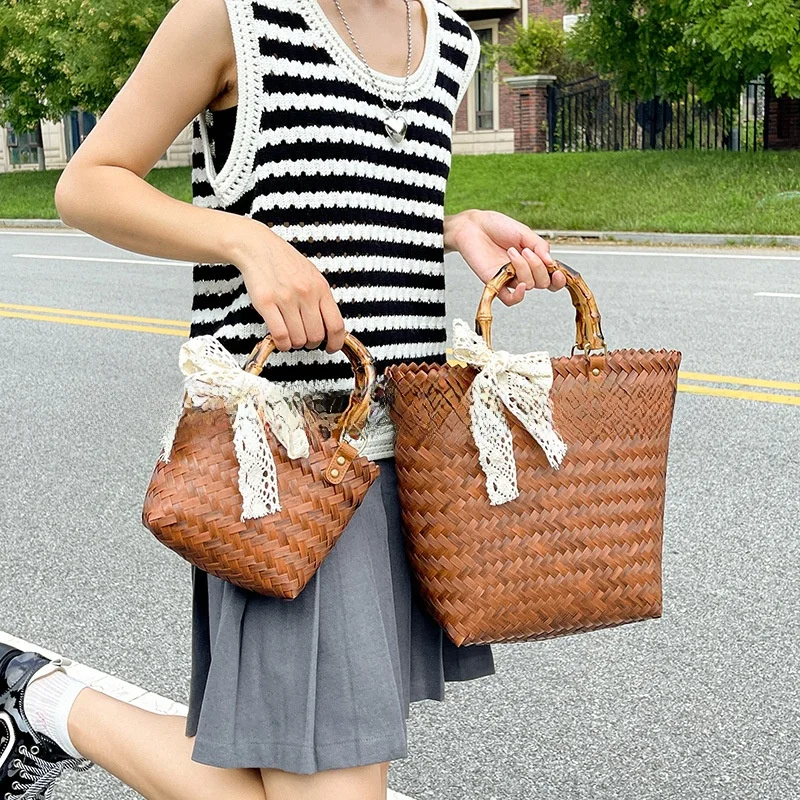 nova-bolsa-vintage-de-pvc-trancada-fena-bolsa-de-praia-com-simulacao-de-no-de-bambu-bolsa-tote-artesanal-de-palha-tranc