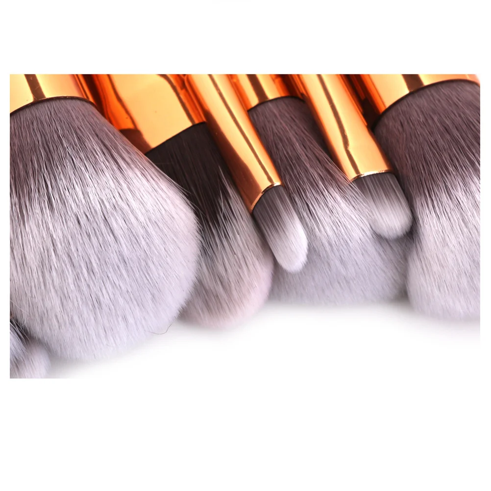 

10Pcs High-End Marble Finish Brush Kit Smooth Gentle Bristles Ideal for Eye Shadow Blend Control Sturdy Light Handles