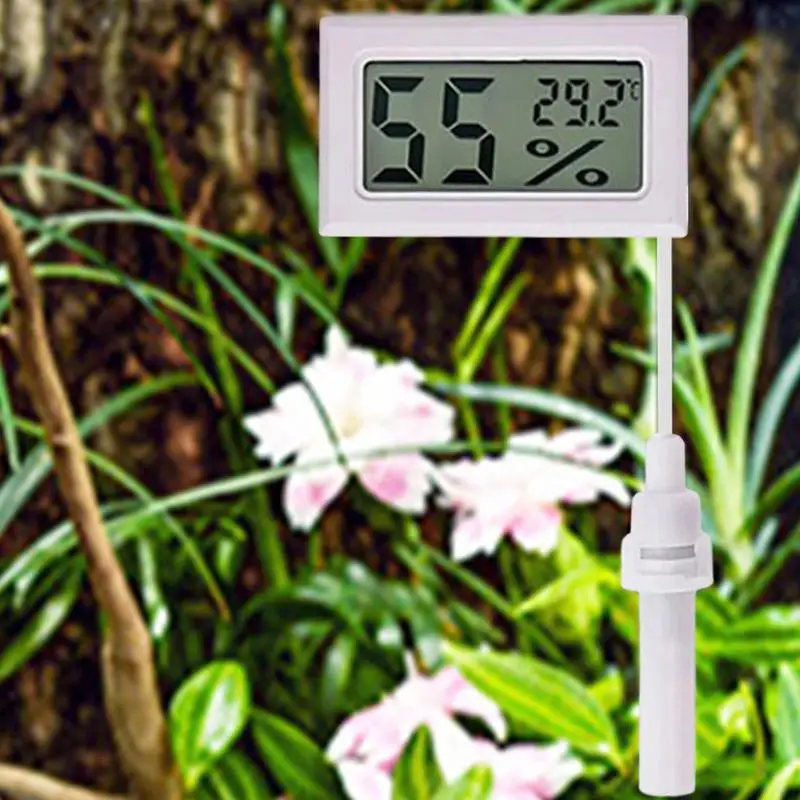 Indoor Outdoor Temperature Humidity Meter Fast Response Digital Hygrometer Humidity Meter Convenient For Aquaculture Instrument