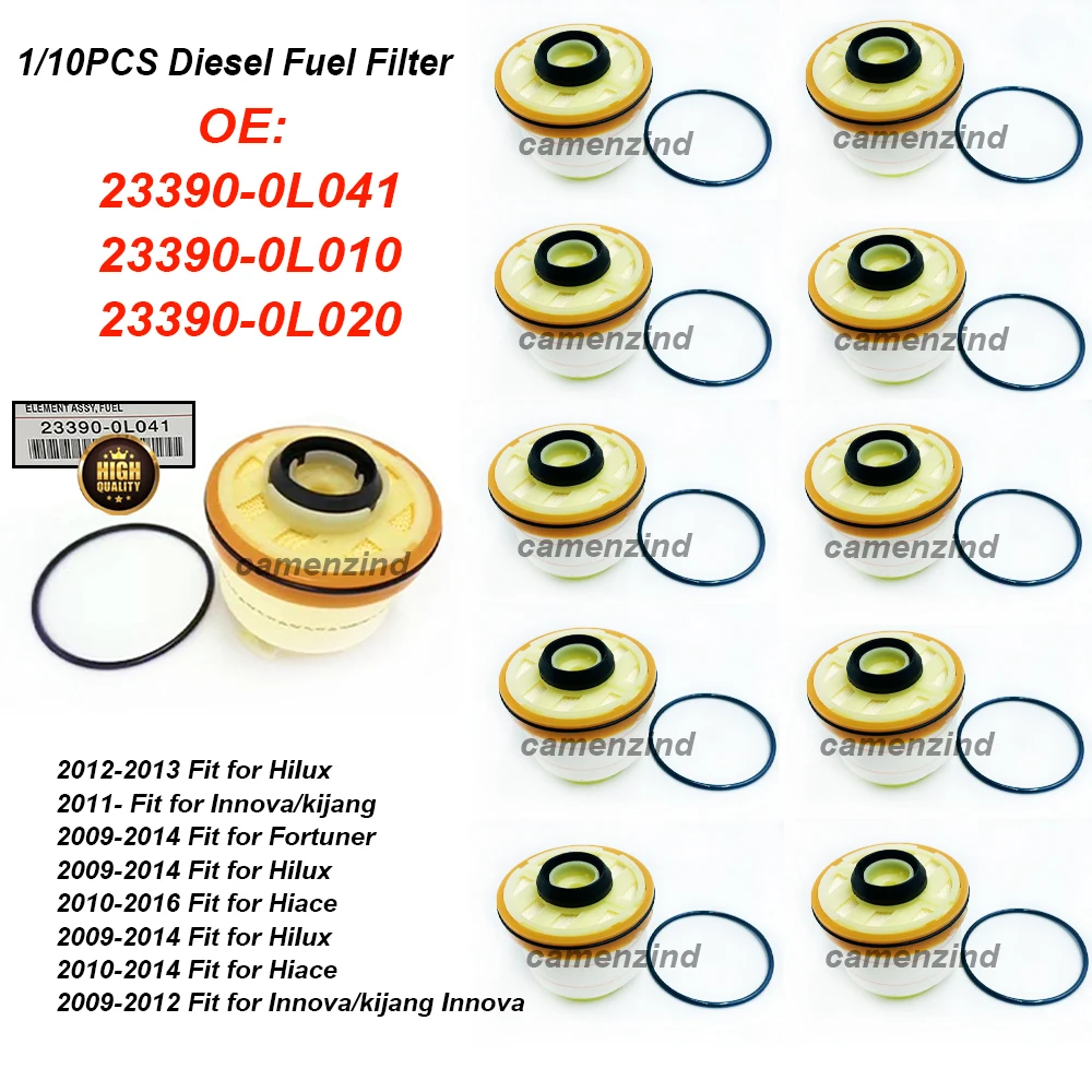 1-10pcs-engine-fuel-filter-element-23390-0l041-for-23390-0l010-23390-0l020-for-hilux-fortuner-hiace-innova-kijang-233900l041