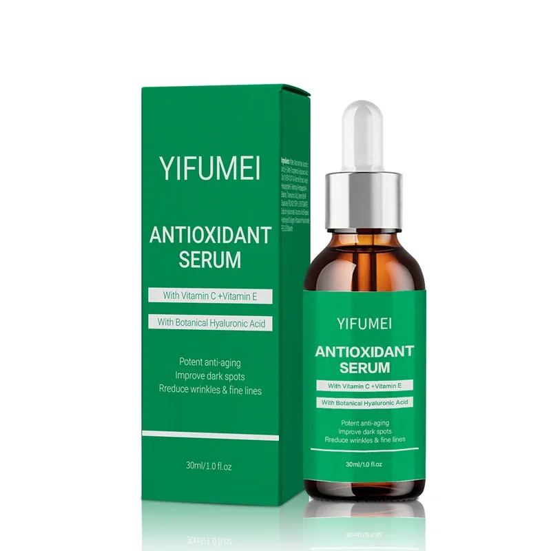 Antioxidant-C Serum for Face Whitening Dark Spot Remover Hyaluronic Acid Facial Essence Skin Care Face Serum Beauty 30ml X1pc