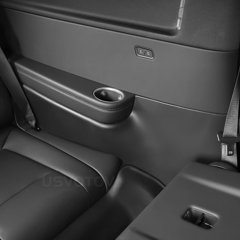 Türschwellenschutz für Tesla Model YL Y L 2026 Zubehör Anti-Kick-Türschwellerschutz Sitzgleitschienen-Polster Kofferraum-Seitenabdeckung Matten – Detail 26