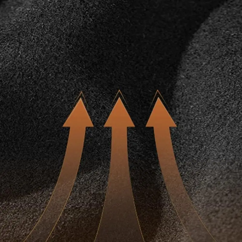 خفيفة الوزن قابلة للتنفس. قفازات تزلج كاملة الأصابع قفازات شتوية للطقس البارد على الجليد للجري وركوب الدراجات والقيادة 24BD #4