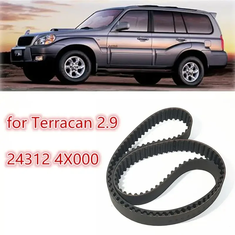

Для Hyundai Terracan 2,9 для KIA Bongo Carnival 243124X000 24312-4X000 Ремень ГРМ двигателя Автомобильная часть Совершенно новый