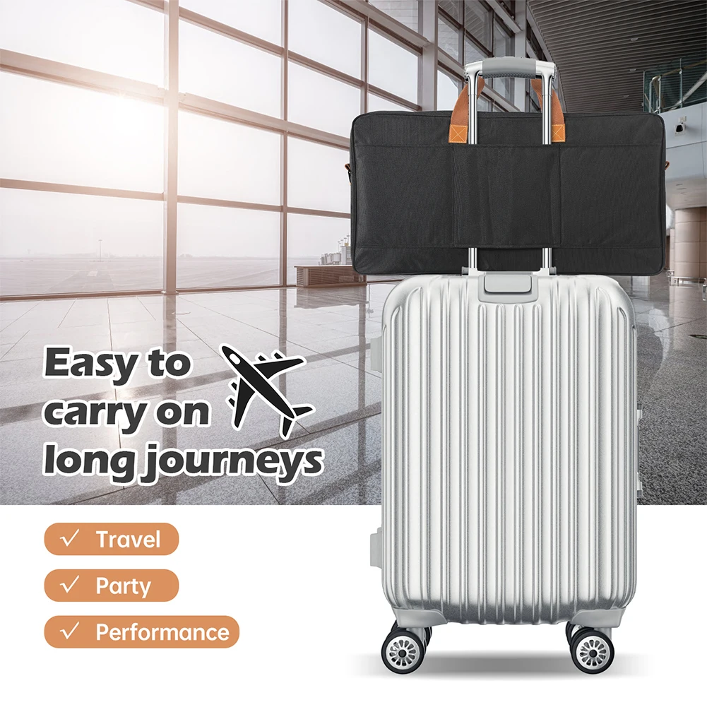 

Защитный чехол Пылезащитный защитный чехол для проигрывателей DJ с плечевым ремнем большой емкости для Pioneer DJ DDJ-800 DDJ-FLX104 FLX6