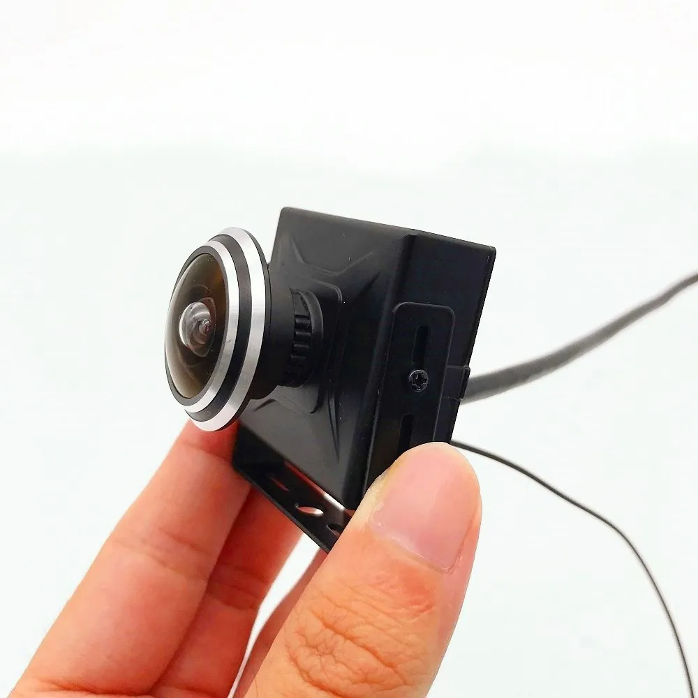 

Icsee 1080P CMOS Fisheye Wide Angle Lens Mini Wired IP Camera with Mic 1 Year Warranty IP65 for ATM KIOSK & Car Surveillance