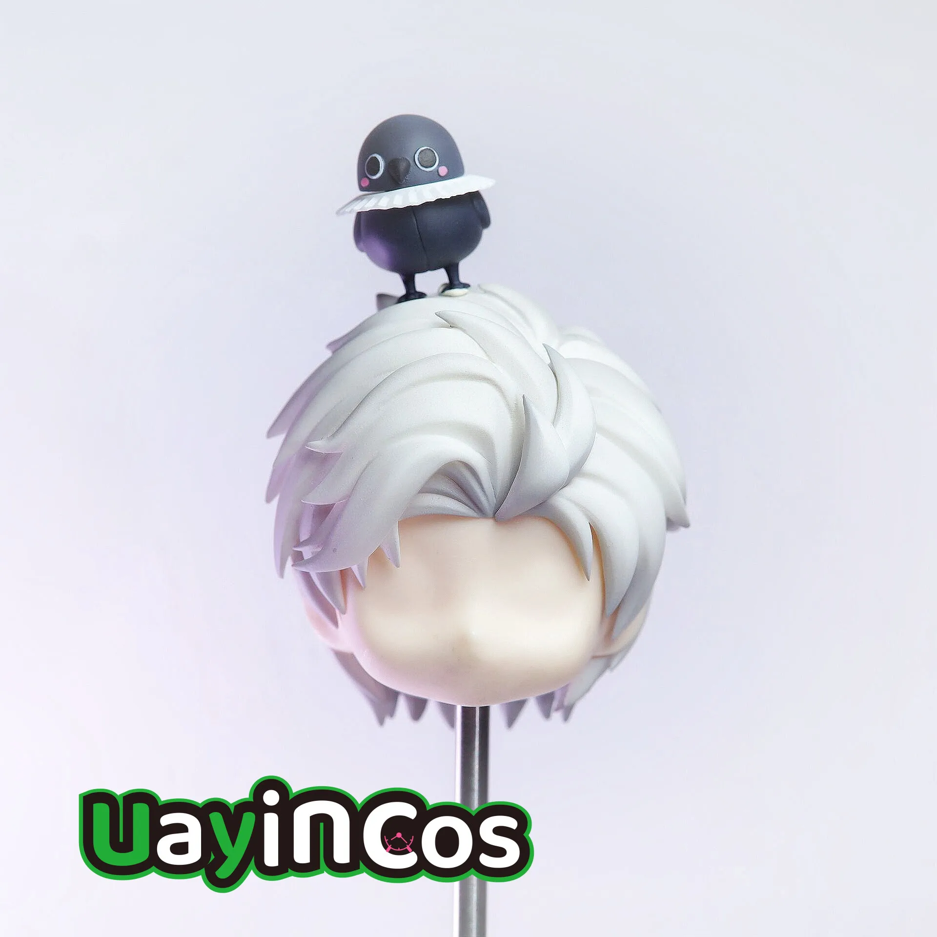 

Love and Deepspace Sylus Handmade OB11 OB22 GSC Hair Detachable Hair Shell Wig Faceplates BJD Doll Accessories Game Anime Toy