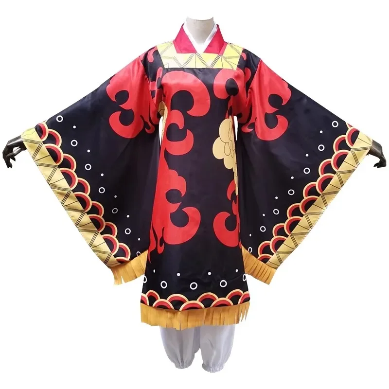 

Tanjuro Cosplay Costume Nezuko Fire-God Dance Kimono Convention Con Outfits