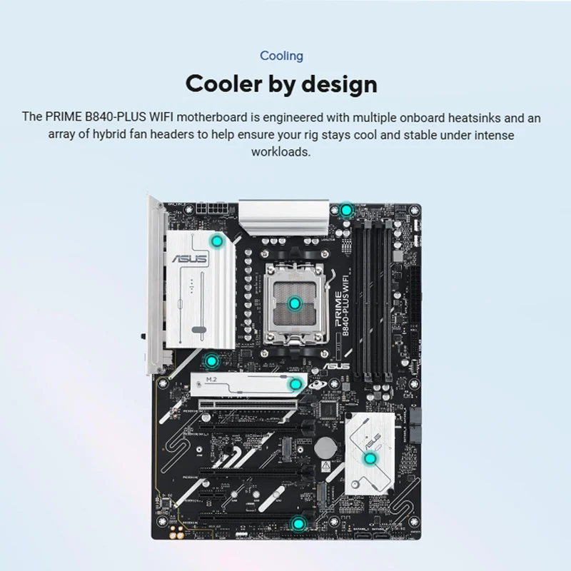 اللوحة الأم ASUS PRIME B850-PLUS WIFI Master/TUF/ROG تدعم وحدة المعالجة المركزية 7800X3D/9800X3D(AMD B850/B650 AM5) مدفع ثقيل TUF B85