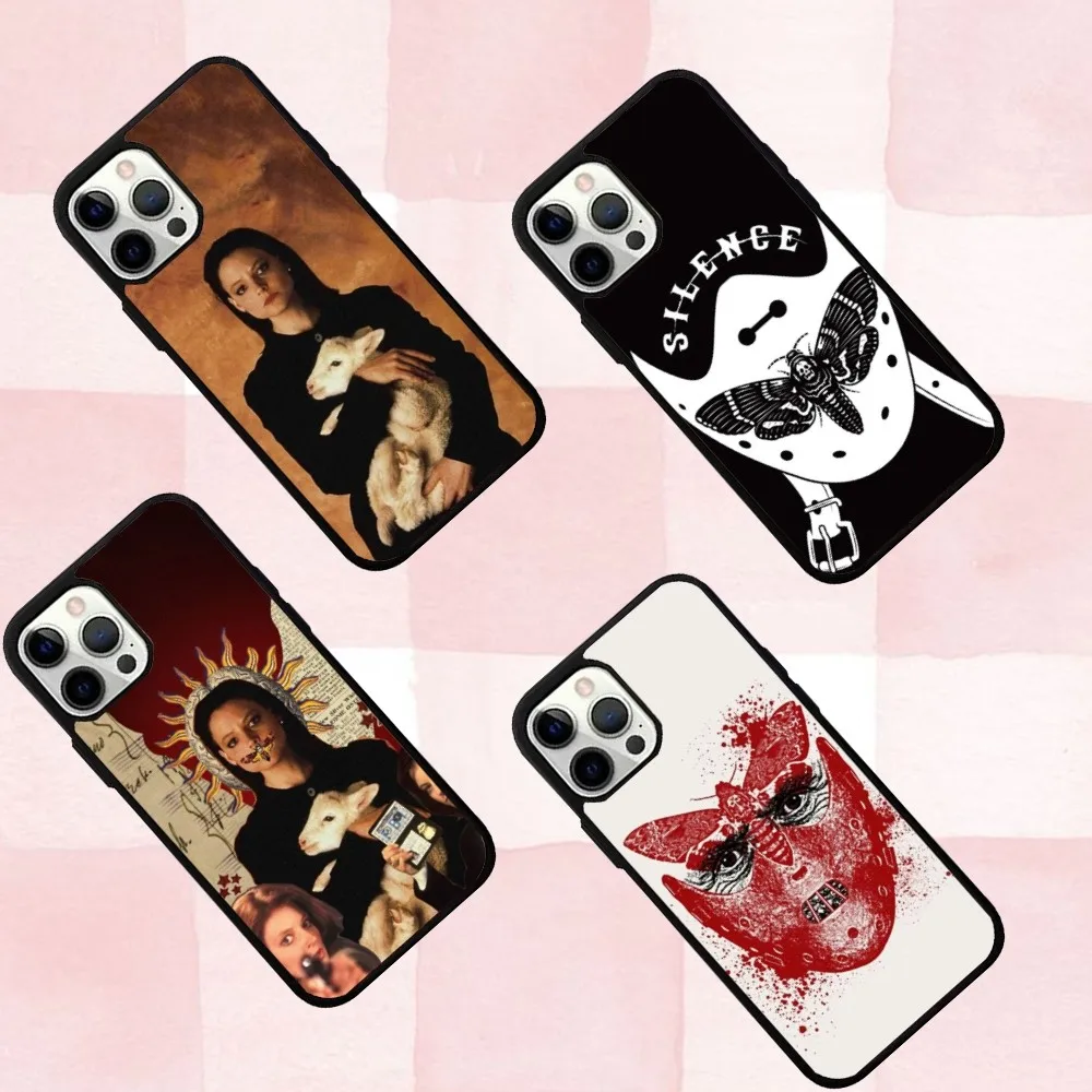 

The S-Silence of the Lambs Phone Case For IPhone16,se4,15,Pro,Max,Case14,Plus,13,12,11 Magesafe Magnetic Wireless Charge Cover
