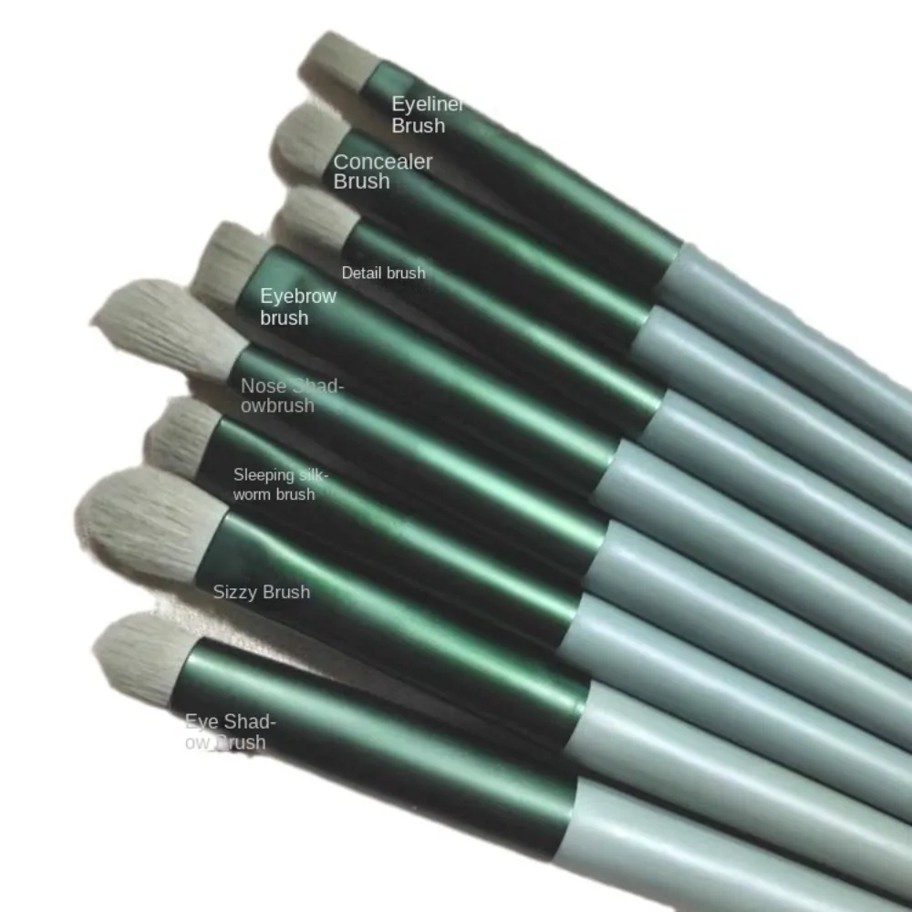 Juego de brochas de maquillaje suaves y esponjosas, 13 Uds., con bolsa de almacenamiento, herramientas de maquillaje para mezclar, brochas cosméticas profesionales para mujer, base