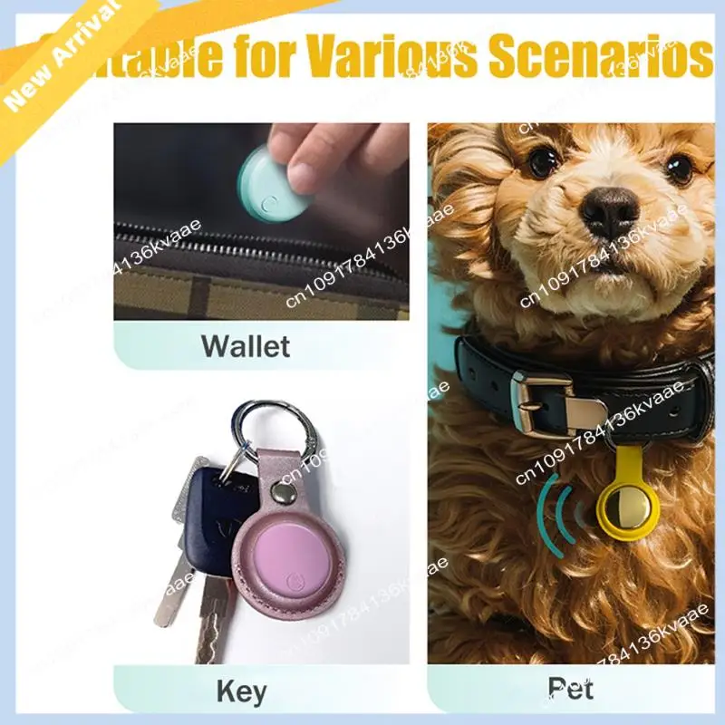 M01K Smart Airtag Bluetooth GPS Tracker Mini localizador Pet Key Finder Air Tag Tracker Azul