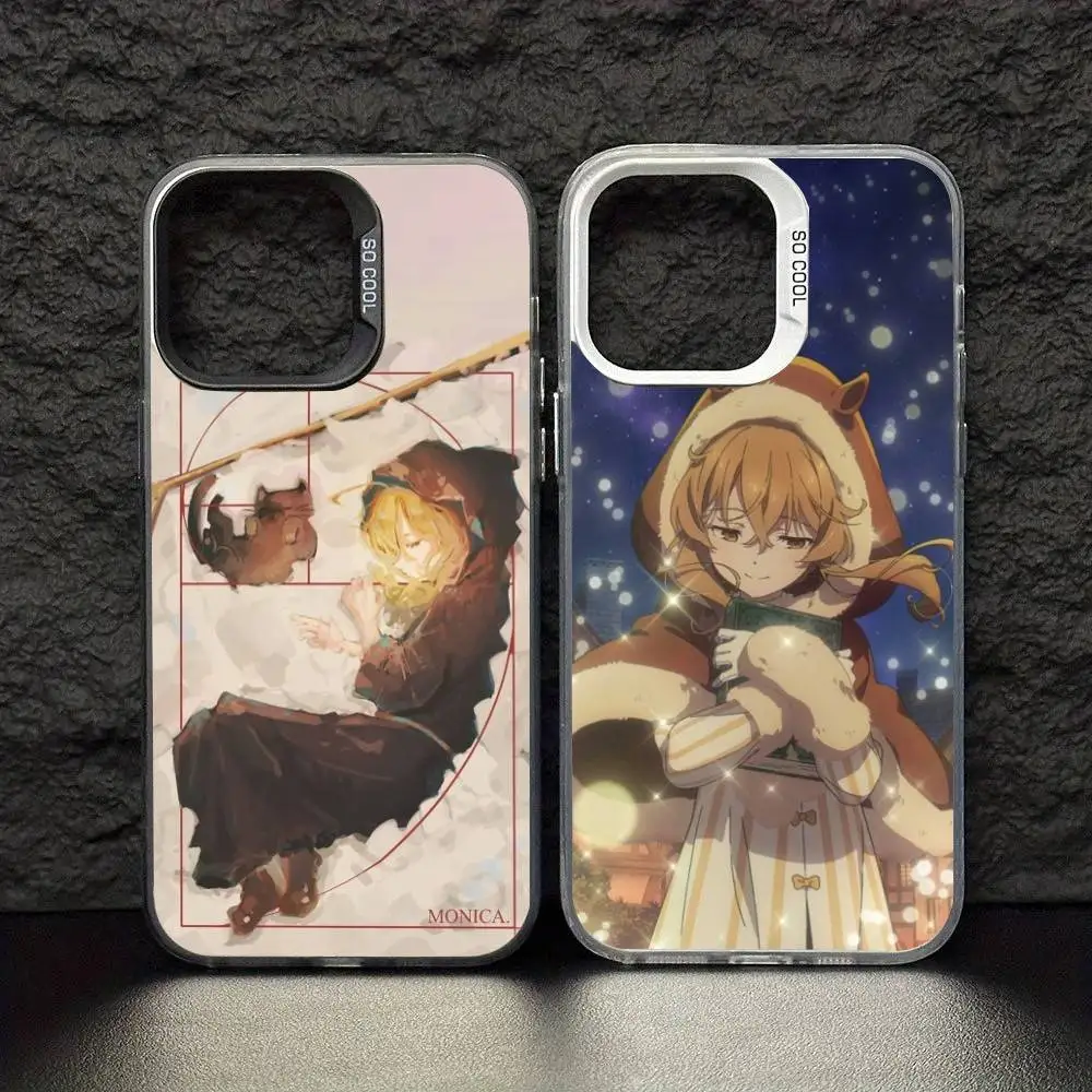 

S-Silent W-Witch M-Monica Everett Phone Case For iPhone 17,16,15,14,13,12,11,Pro Max,Plus Candy Silver Cover