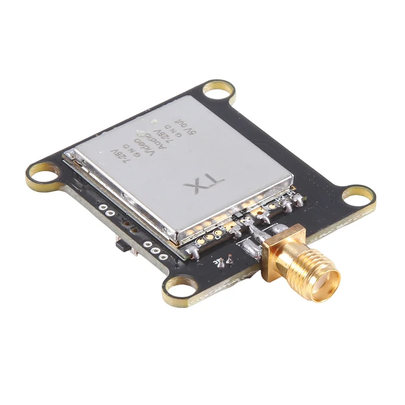 ABDE-CRSF TX V2 1.2G FPV VTX Video Transmitter Module For FPV Freestyle Long Range RC Drone Parts Micro-Type Transmitter Easy To