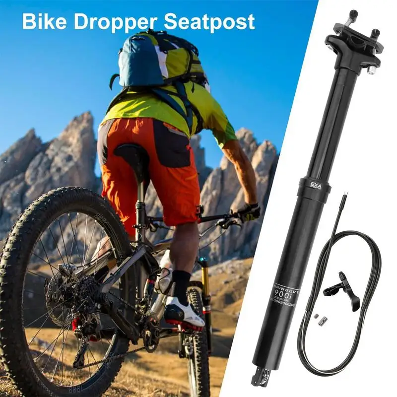 

Bicycle Dropper Seatpost Hydraulic Internal Routing Height Adjustable Drop Post Cycling Seat Post For Bicycle Enthusiasts