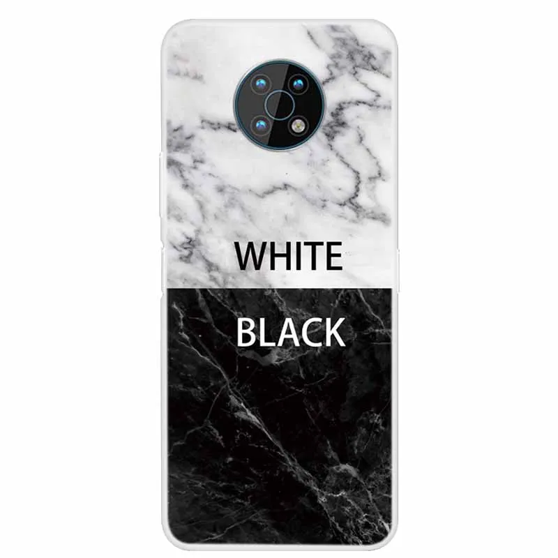 For Nokia G50 5G Case Marble Bumper Silicone TPU Soft Cover Phone Case For Nokia G50 5G TA-1358 Shockproof Cartoon Coque Funda