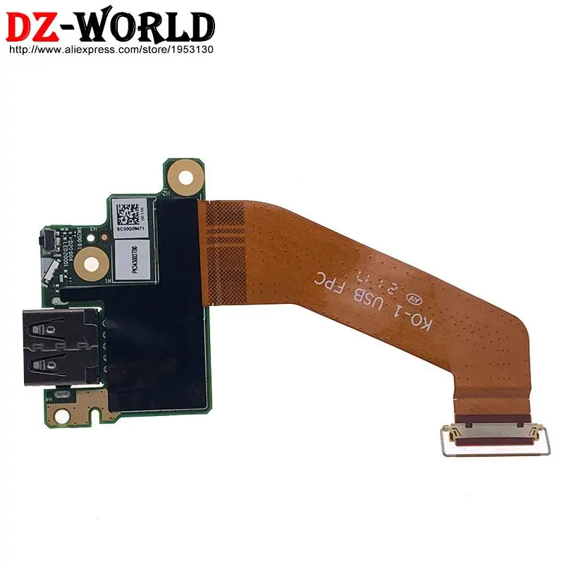 New/Orig Switch USB Port Board Interface With Cable for Lenovo Thinkpad X1 Carbon 7th 8th Gen Laptop 00HW569 00HW570 SC50Q09471