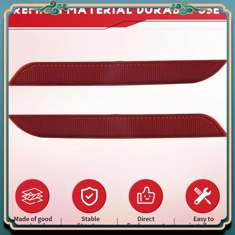 

Latest Rear Bumper Reflector Strip Cover Left Right Side 63147301187 63147301188 For -BMW 430I 440I 2017-2020