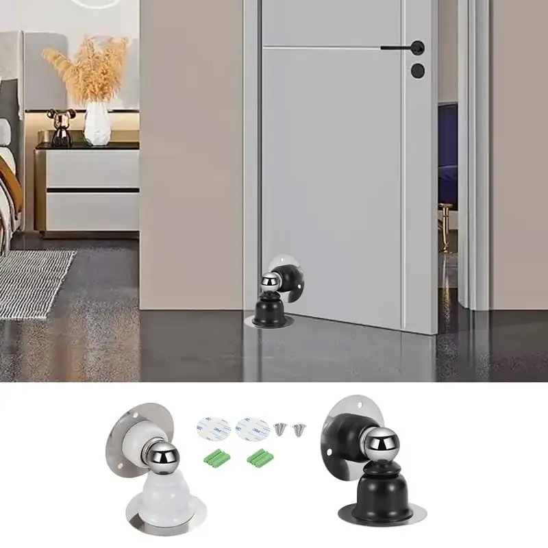 Tür absaugung kein Stanzen neuer Tür stopper Antik ollisions silikon Badezimmer tür starker magnetischer leiser Saugt ür stopper