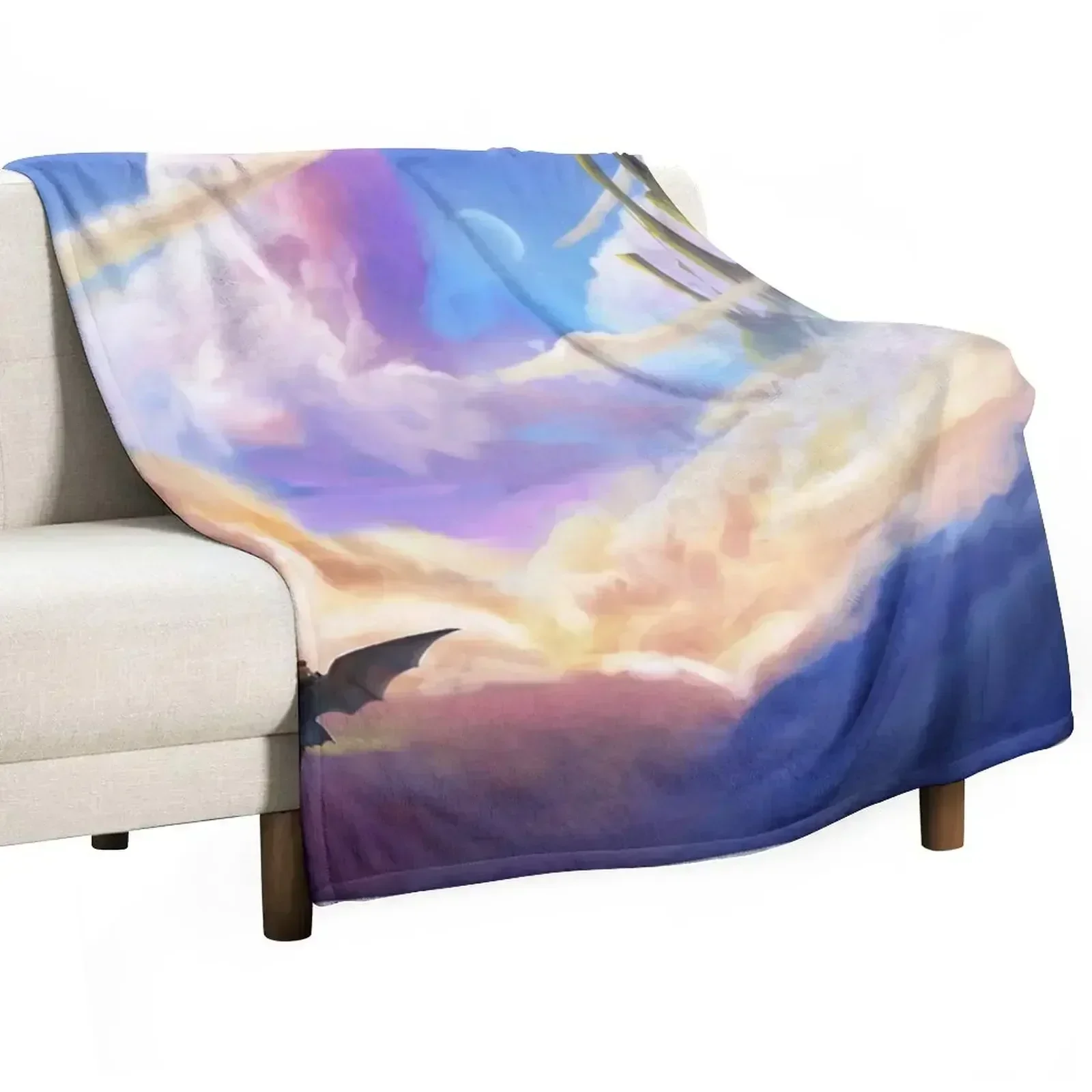 Test Drive Throw Blanket Moving Retros Bed Fashionable Giant Sofa Soft Plaid Luxury Brand Blankets