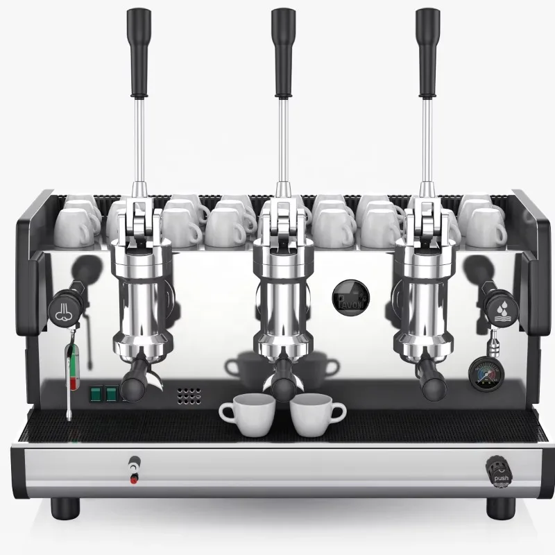 Profesional Coffee Maker Three Group Semi Automatic Commercial Coffee Espresso Machine