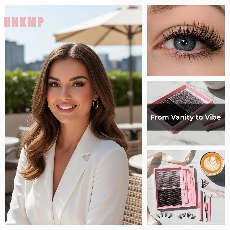 72 Clusters Eyelash Extensions Kit Fluffy Individual Lashes C Curl Volume DIY Fast Application for Makeup Lovers
