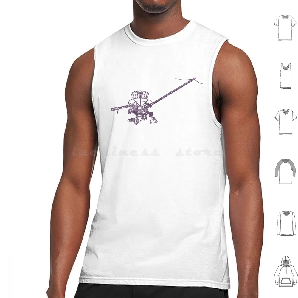 Galileo Tank Tops Vest Sleeveless Space Galileo Satellite Simple