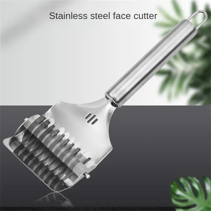 Stainless Steel Manual Noodle Cutter Rolling Spaghetti Maker Pressing Pasta Machine Kitchen Shallot Knife Cooking Accessories