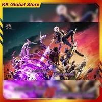 60cm Jujutsu Kaisen Gojo Satoru VS Fushiguro Toji Fighting Peripheral RESIN Anime Figure Super Large Statue Birthday Gift Toys