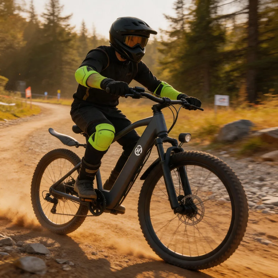 24hr Support 48V500W Motor 24 Inch Wheels EBIKE 40-65km Range Removable Battery Off Road Grocery Commute Family First Choice Pedal Assist All Weather Performance Local Dispatch Best Gift image 5