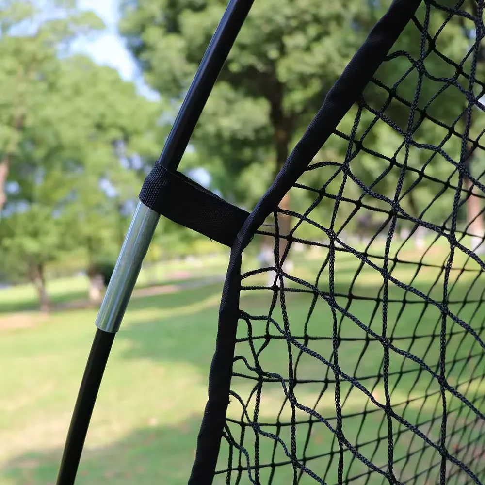 ขายโรงงานฟุตบอลแบบพกพาเบสบอลและซอฟท์บอลแม่นกรงฟุตบอลเป้าหมายสุทธิอุปกรณ์การฝึกอบรม