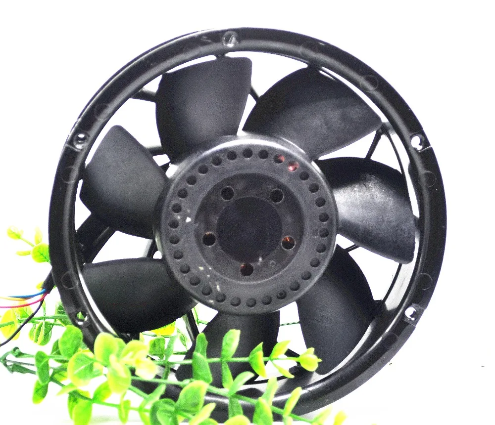 for THB1748BG 48V 5.80A 170X170X56MM 607.0 CFM round metal frame communications equipment cooling fan