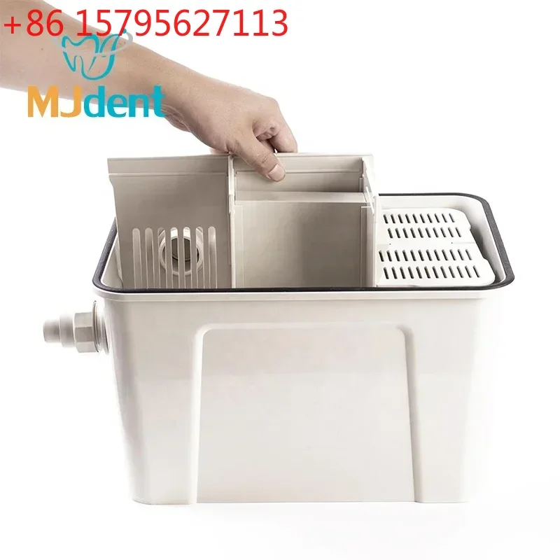 

Dentals Sink Water Separator/Dentals technician plaster filter Clinic Lab Trap Filter