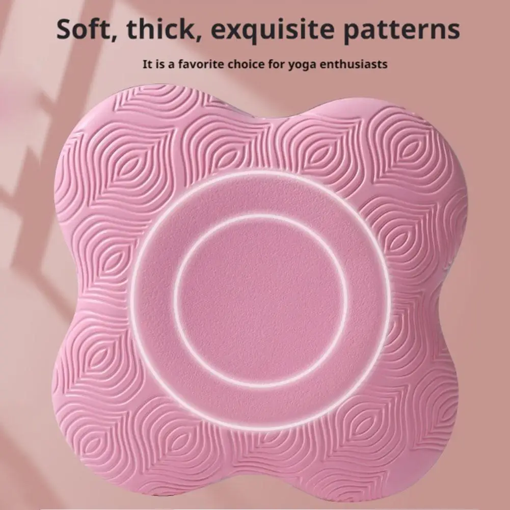 Tpe سميكة المضادة للانزلاق اليوغا الركوع وسادة واقية الركبة لينة شقة دعم انتعاش بطيء عدم الانزلاق الرياضة اللياقة البدنية حصيرة الصلبة الكوع #5