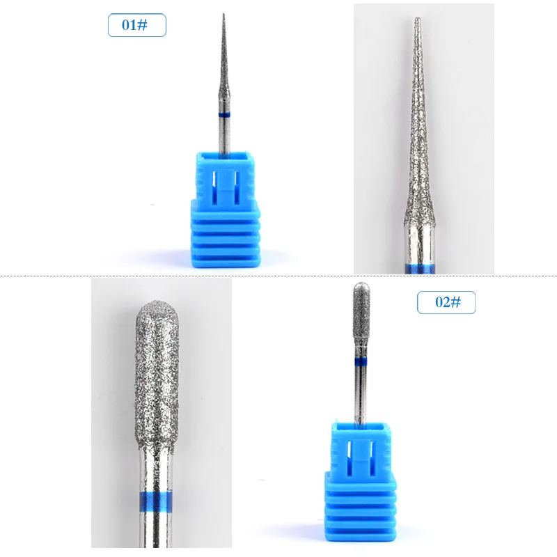 キューティクル洗浄カーバイドネイルドリルビット,タングステンカーバイドダイヤモンドネイルファイル,ペディキュアツール,ダイヤモンドドリルビット