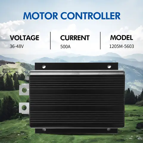 1205M-5603 36V 500A 0-5K Motor Controller for Curtis Club Car DS 1980-1995 Golf Cart
