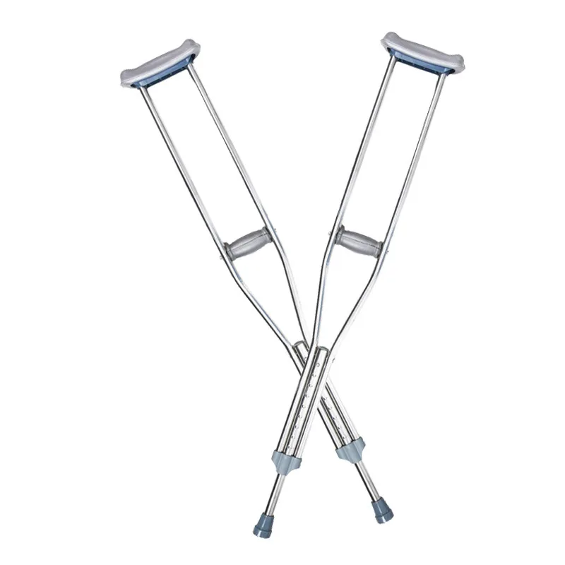 

Adjustable Aluminum Telescopic Walking Canes Medical Underarm Elbow Crutches For The Disabled Height Customizable