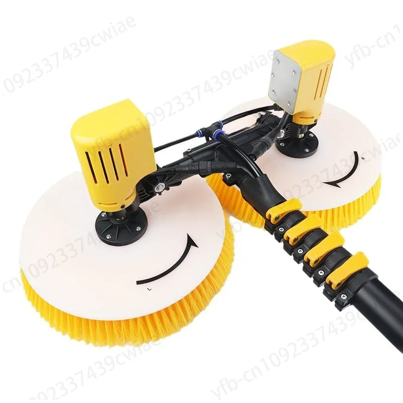 Solar photovoltaic panel cleaning robot manufacturer, household roof photovoltaic panel cleaning machine equipment