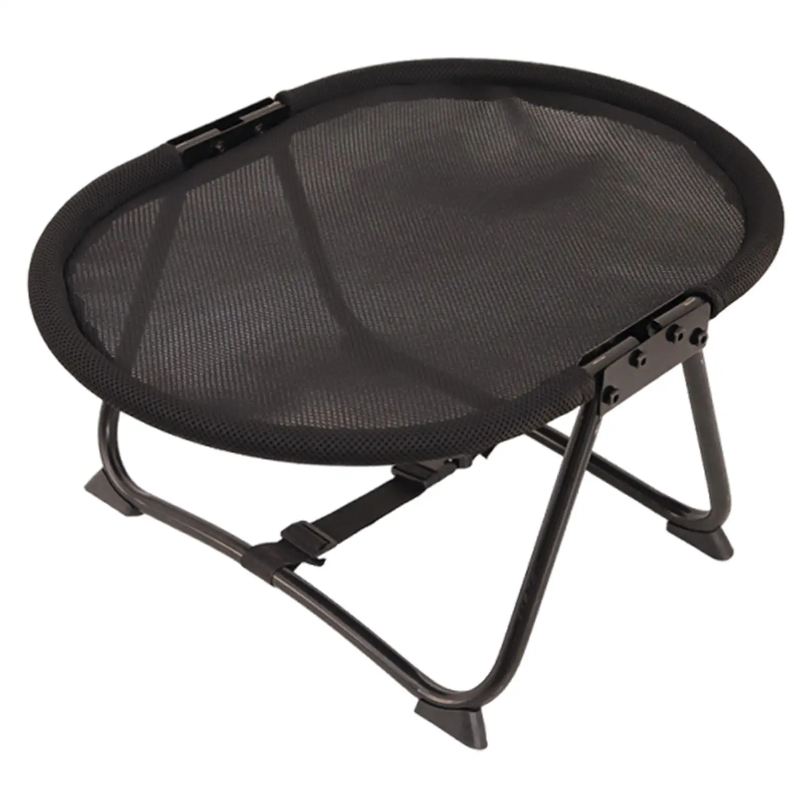 Elevated Pet Bed,Breathable Gifts Indoor Heavy Duty,with Storage Bag Versatile Metal Frame Accessories Black Pet Supplies
