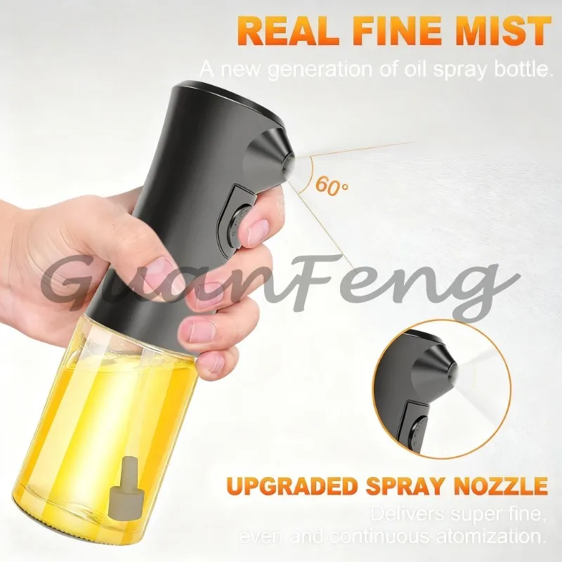 USB Rechargeable electric olive oil sprayer, glass bottle refueling machine