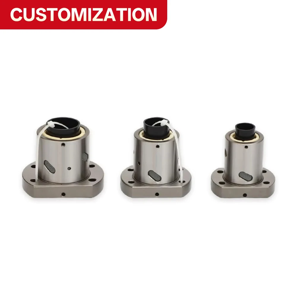 

Custom non-standard ball screw SFU2004 nut and screw, suitable for injection molding screws in CNC machine tool enamel connector