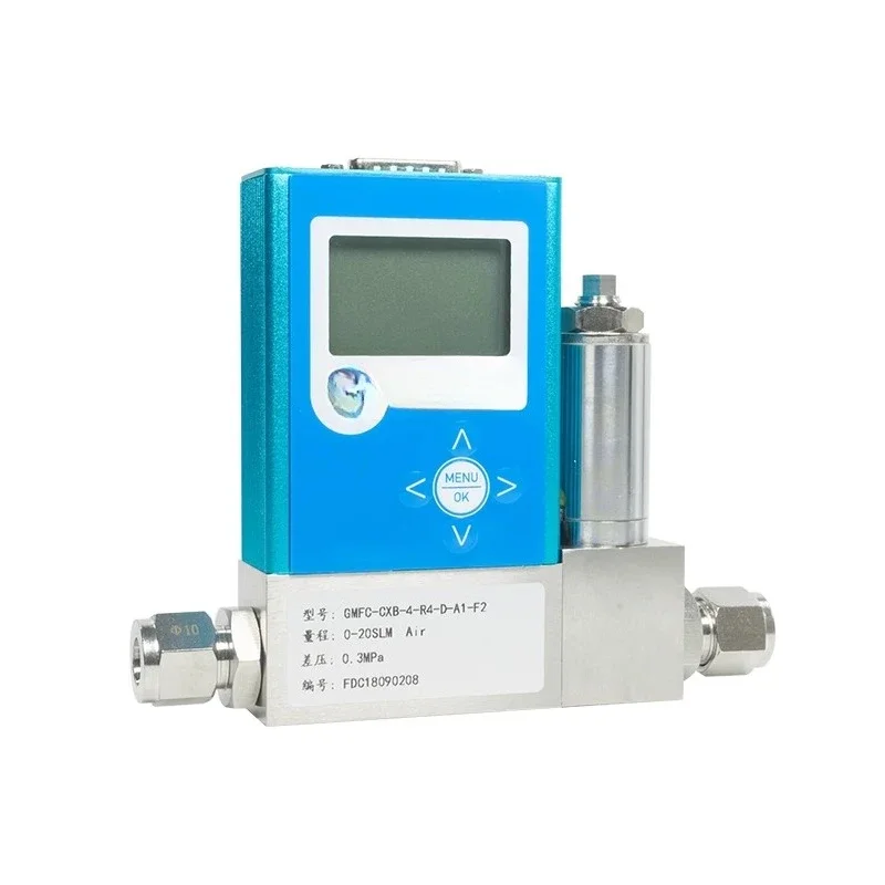 

Digital display precision micro gas flowmeter, nitrogen and hydrogen small flow gas mass flowmeter controller