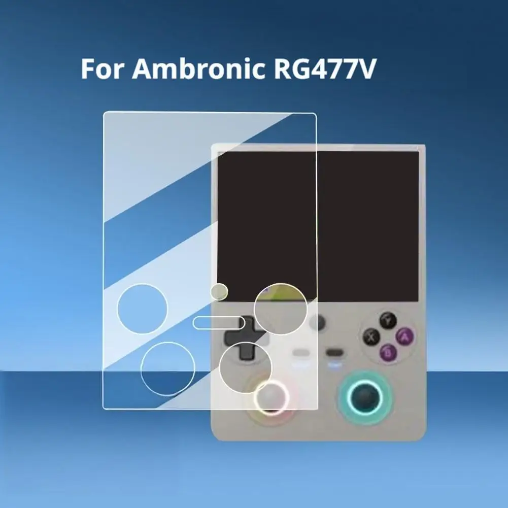 1PCS For ANBERNIC RG477V Handheld Console Film, RG477V Game Console Protective Film, 4.7-inch Screen Film Scratch-resistant