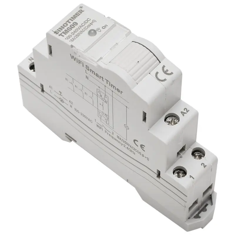 24-Hour Delivery SINOTIMER TM609 Wifi Smart Timer Switch Tuya APP Remote Control Wireless Countdown Time Switch Home Staircase L